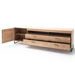 Wohnen Wohnwände<Großes Design TV Board & Wandregal - Assela (zweiteilig)
