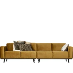 Wohnen Sofas<Großes Samtsofa als 4-Sitzer - Depecha