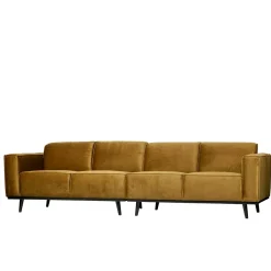 Wohnen Sofas<Großes Samtsofa als 4-Sitzer - Depecha