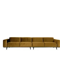 Wohnen Sofas<Großes Samtsofa als 4-Sitzer - Depecha