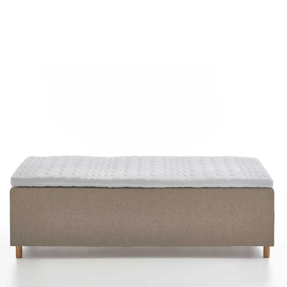 Wohnen Betten<H3 Polsterbett in Creme & Natur - Suvanica