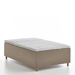 Wohnen Betten<H3 Polsterbett in Creme & Natur - Suvanica