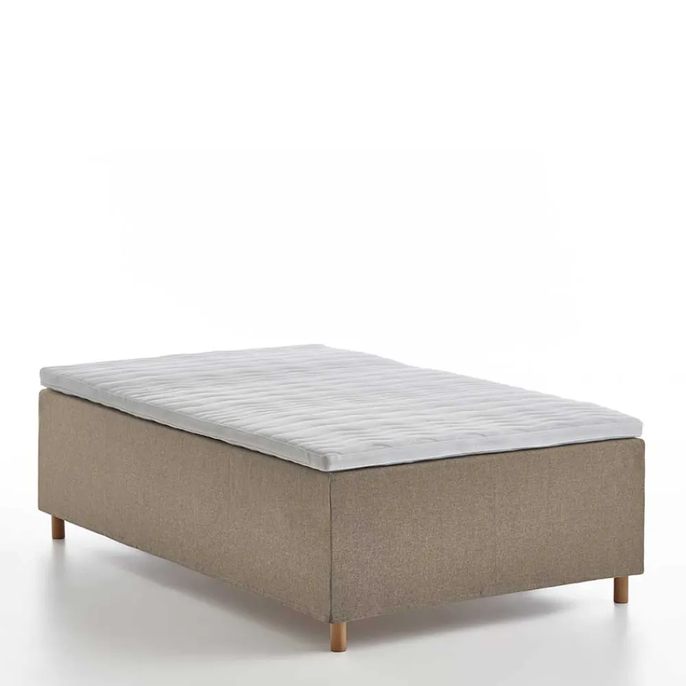 Wohnen Betten<H3 Polsterbett in Creme & Natur - Suvanica