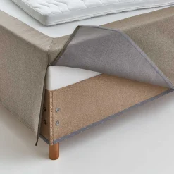 Wohnen Betten<H3 Polsterbett in Creme & Natur - Suvanica