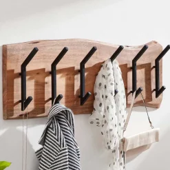 Wohnen Garderoben<Hakenleiste aus Akazie Living Edge - Ralfiago