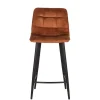 Wohnen Hocker<Halbhoher Barstuhl mit 65 cm Sitzhöhe - Naharas (2er Set)