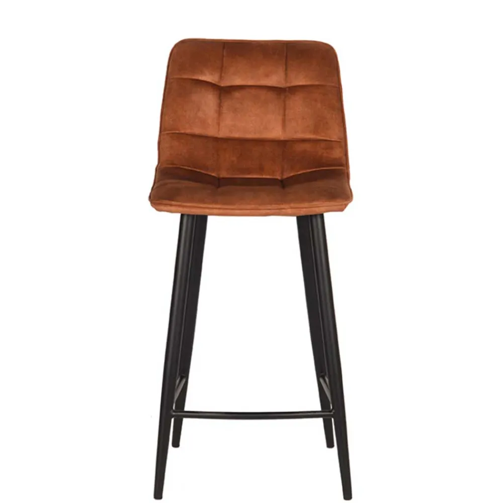 Wohnen Hocker<Halbhoher Barstuhl mit 65 cm Sitzhöhe - Naharas (2er Set)