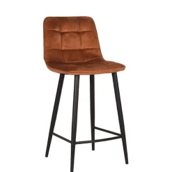 Wohnen Hocker<Halbhoher Barstuhl mit 65 cm Sitzhöhe - Naharas (2er Set)
