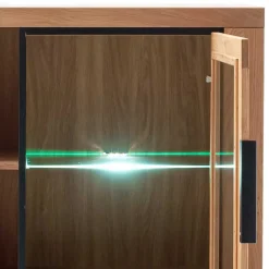 Wohnen Highboards|Vitrinen<Halboffenes Highboard mit vier Fächern - Vlacoma