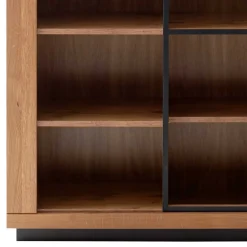 Wohnen Highboards|Vitrinen<Halboffenes Highboard mit vier Fächern - Vlacoma