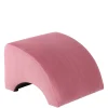 Wohnen Hocker<Halbrunder Beistellhocker in Rosa - Jily