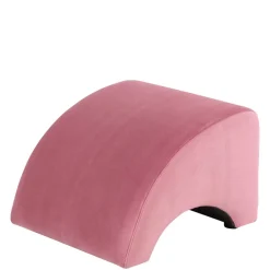 Wohnen Hocker<Halbrunder Beistellhocker in Rosa - Jily