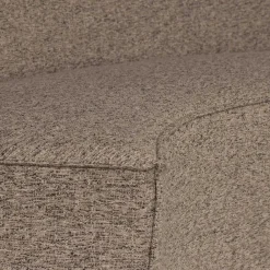 Wohnen Sitzbank<Halbrundes Esstisch-Sofa in Dunkelbraun - Sentiagamo