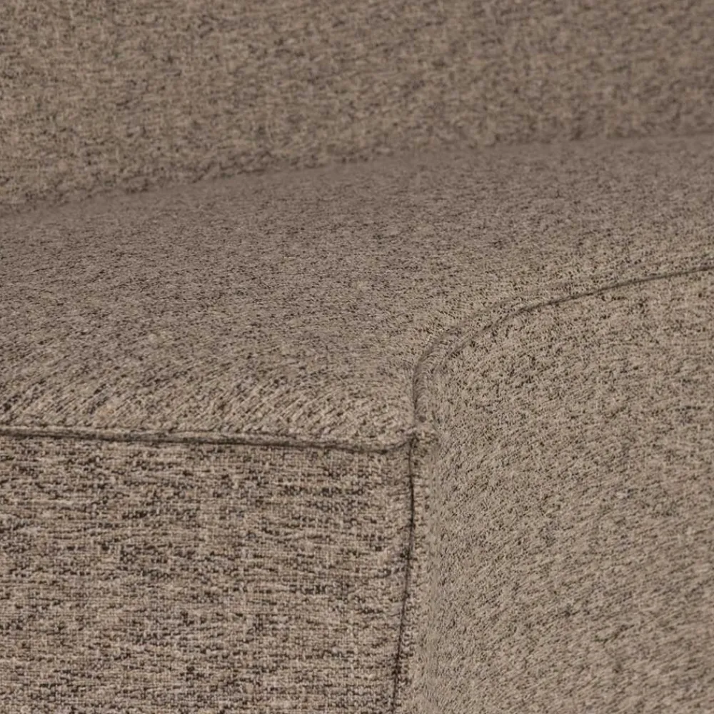 Wohnen Sitzbank<Halbrundes Esstisch-Sofa in Dunkelbraun - Sentiagamo