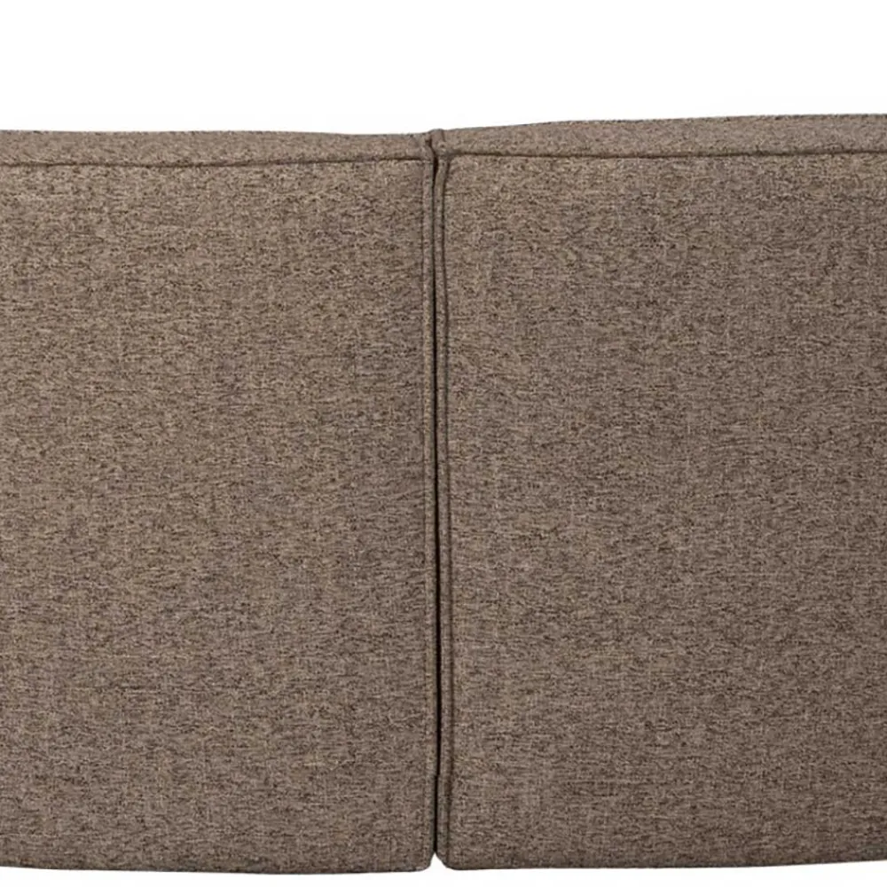Wohnen Sitzbank<Halbrundes Esstisch-Sofa in Dunkelbraun - Sentiagamo
