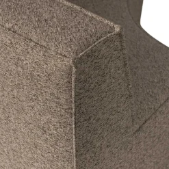 Wohnen Sitzbank<Halbrundes Esstischsofa in Dunkelbraun - Sentiagamo