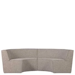 Wohnen Sitzbank<Halbrundes Sofa für den Esstisch - William (zweiteilig)