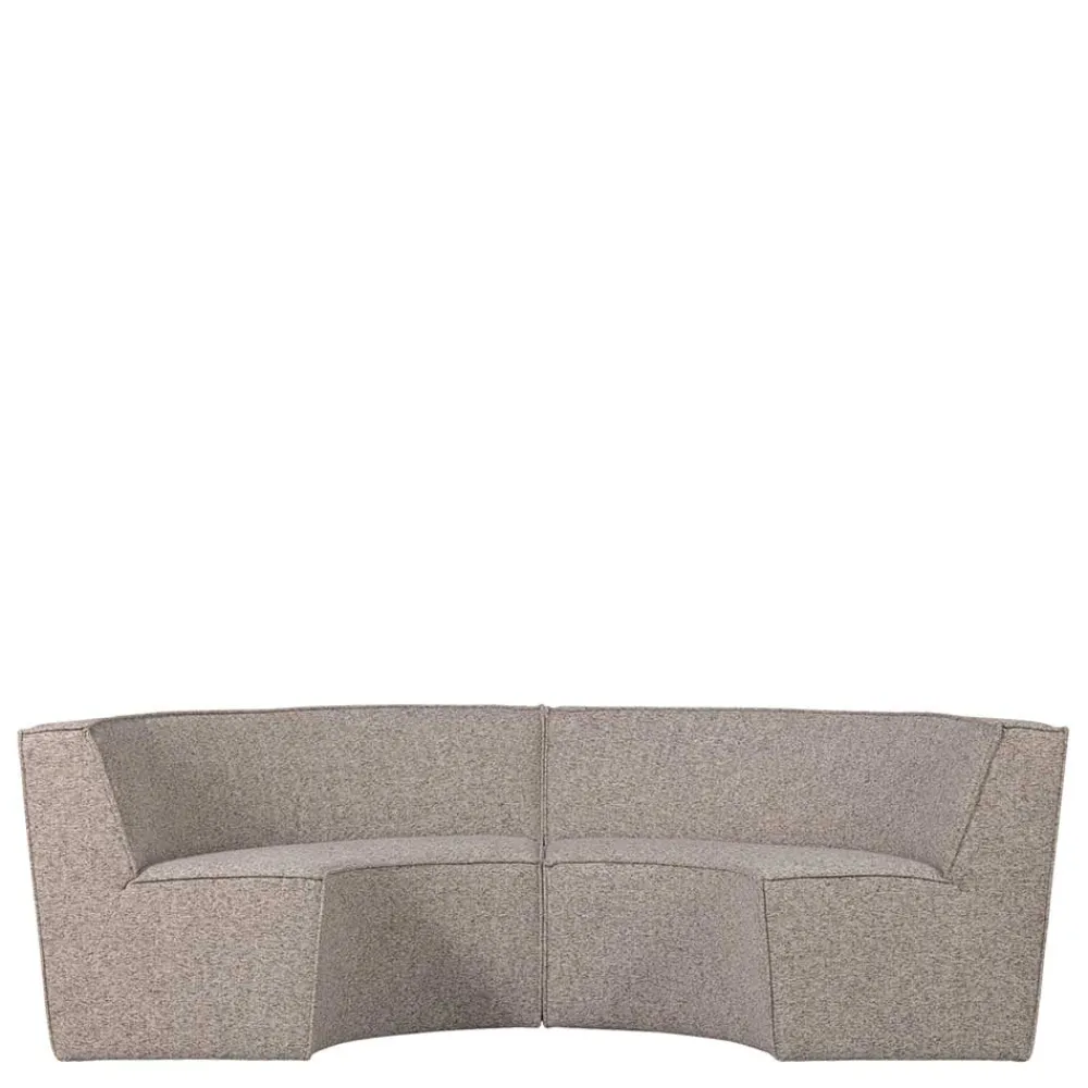 Wohnen Sitzbank<Halbrundes Sofa für den Esstisch - William (zweiteilig)