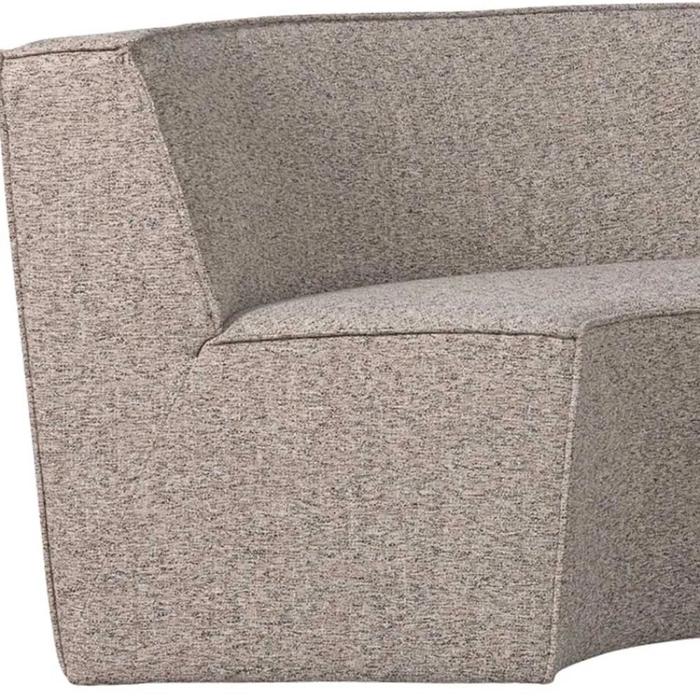 Wohnen Sitzbank<Halbrundes Sofa für den Esstisch - William (zweiteilig)