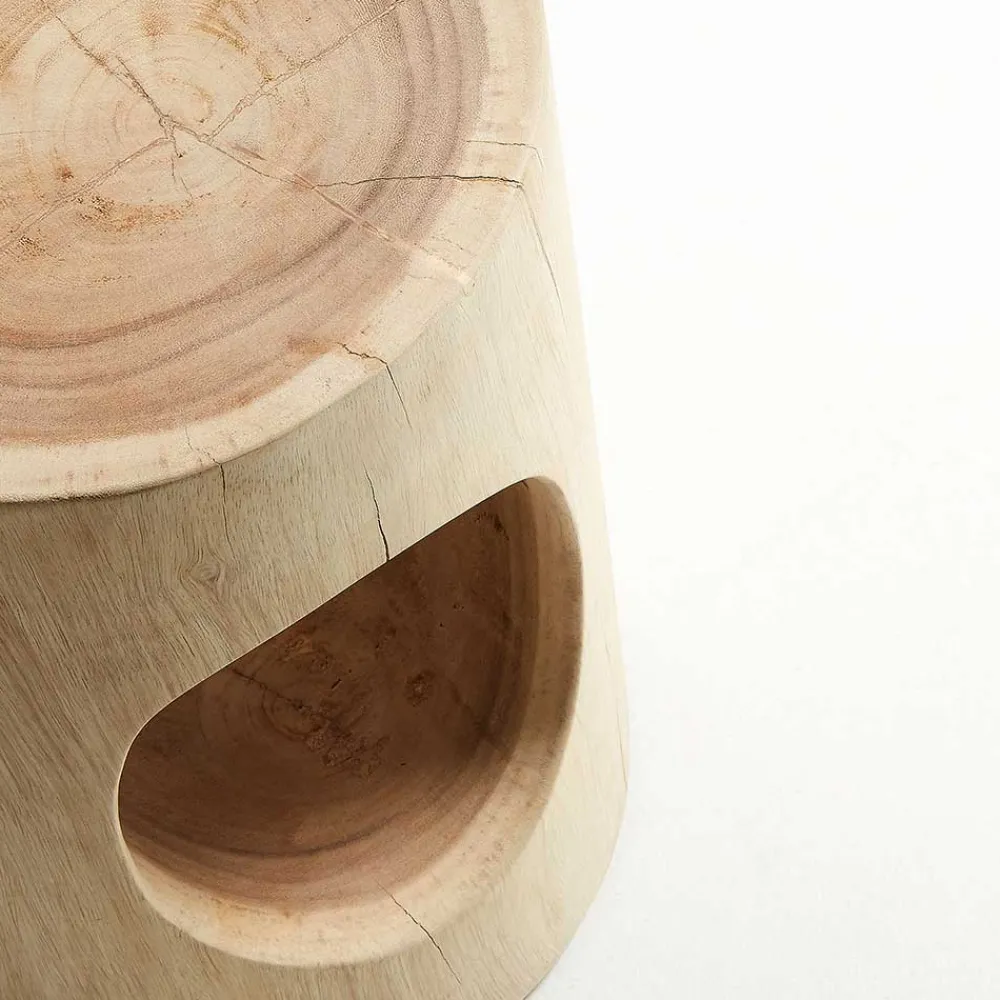 Wohnen Tische<Handgearbeiteter Beistelltisch aus Massivholz - Andrew