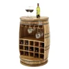 Wohnen Tische<Hausbar im Fass Design aus Mangobaum Holz - Croadiva