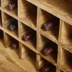 Wohnen Tische<Hausbar im Fass Design aus Mangobaum Holz - Croadiva