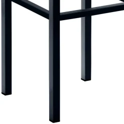 Wohnen Hocker<Hellbrauner Barhocker mit schwarzem Gestell - Dualkos