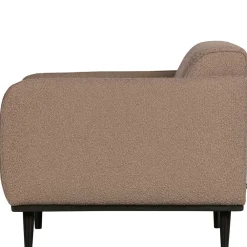 Wohnen Sessel<Hellbrauner Boucle Sessel mit Federkern - Bratannio