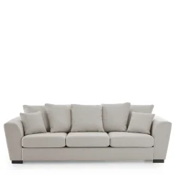 Wohnen Sofas<Helle Wohnzimmercouch mit drei Sitzplätzen - Unventra
