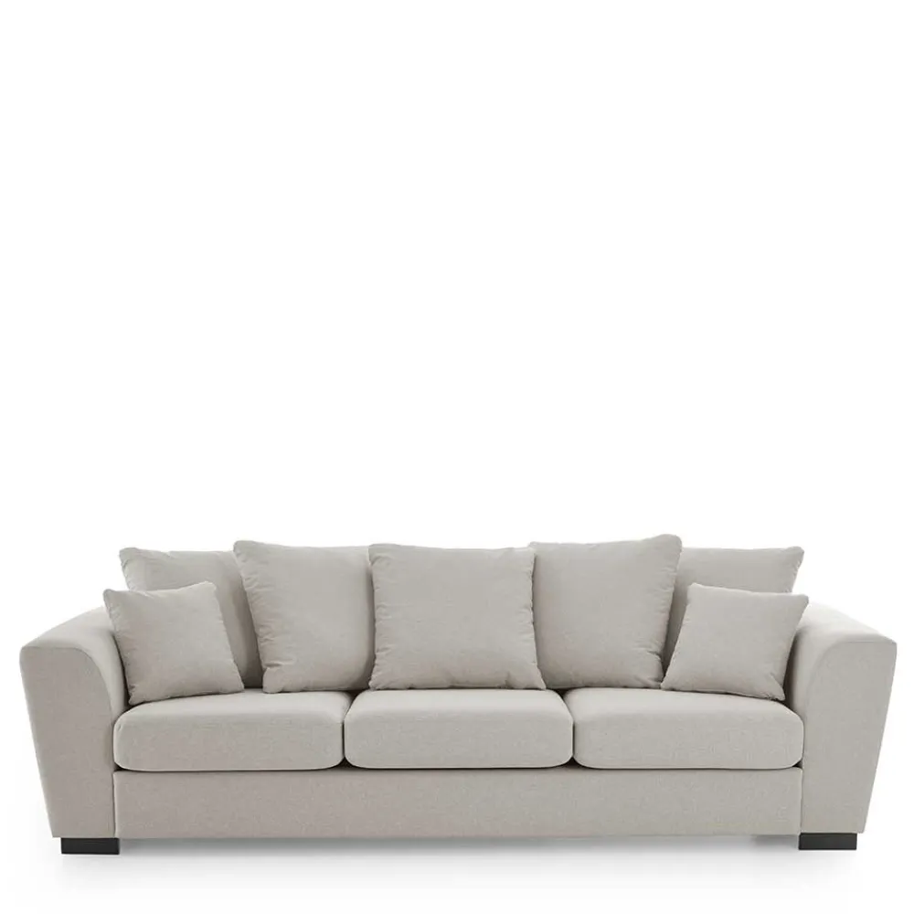 Wohnen Sofas<Helle Wohnzimmercouch mit drei Sitzplätzen - Unventra
