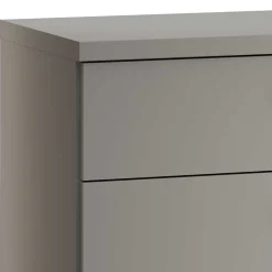 Wohnen Kommoden<Hellgraue Kommode mit vier Schubladen - Ridonna