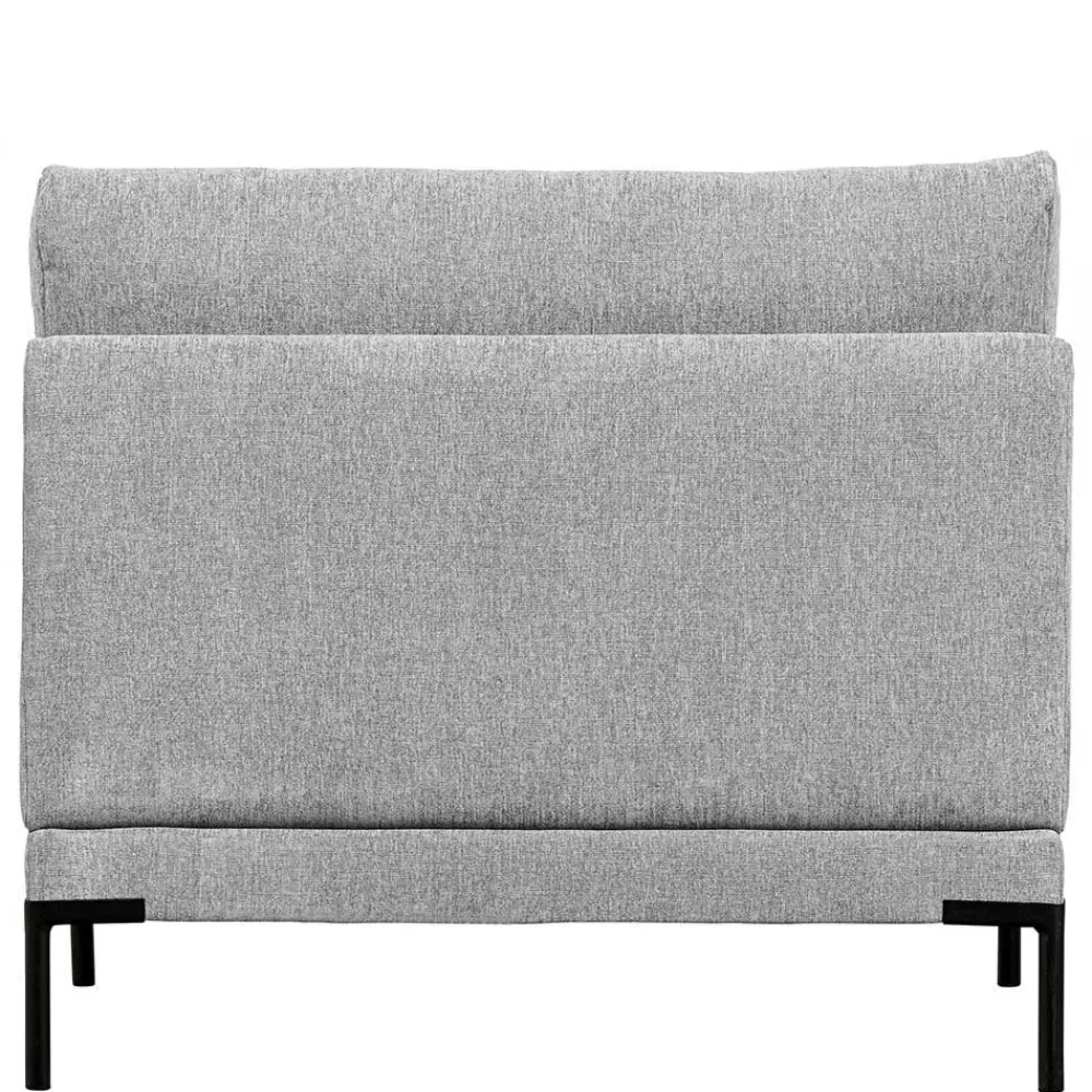 Wohnen Sofas<Hellgraue Wohnlandschaft aus Modulen - Horedion (fünfteilig)