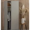 Wohnen Schränke<Hellgrauer Kleiderschrank in modernem Design - Bai