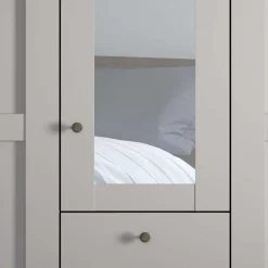 Wohnen Kleiderschränke<Hellgrauer Schlafzimmerschrank 5-türig - Ridonna I