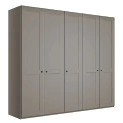 Wohnen Kleiderschränke<Hellgrauer Schlafzimmerschrank 250 cm breit - Ridonna