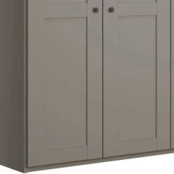 Wohnen Kleiderschränke<Hellgrauer Schlafzimmerschrank 250 cm breit - Ridonna