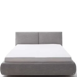 Wohnen Betten<Hellgraues 180x200 Bett inklusive Matratzen - Atlona