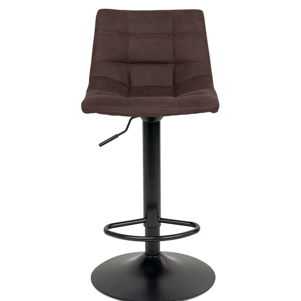 Wohnen Hocker<Höhenverstellbare Barstühle in Braun - Masicuri (2er Set)