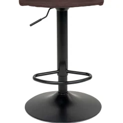 Wohnen Hocker<Höhenverstellbare Barstühle in Braun - Masicuri (2er Set)