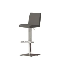 Wohnen Hocker<Höhenverstellbarer Barhocker Thora in Grau