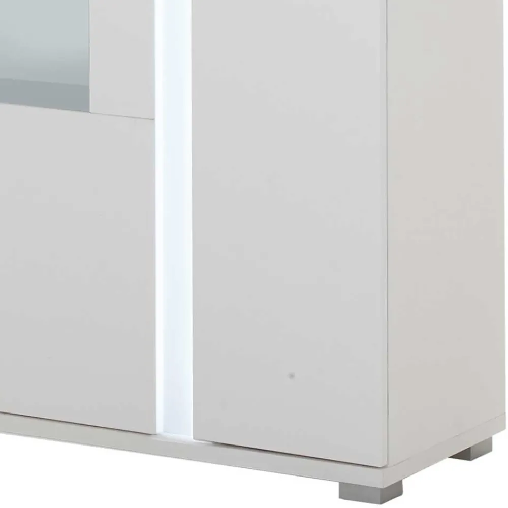 Wohnen Wohnwände<Highboard & TV Board & Wandboard mit LED - Tirol (dreiteilig)