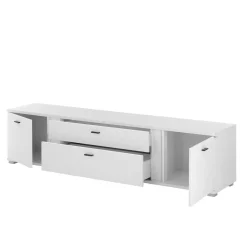 Wohnen Wohnwände<Highboard & TV Board & Wandboard mit LED - Tirol (dreiteilig)