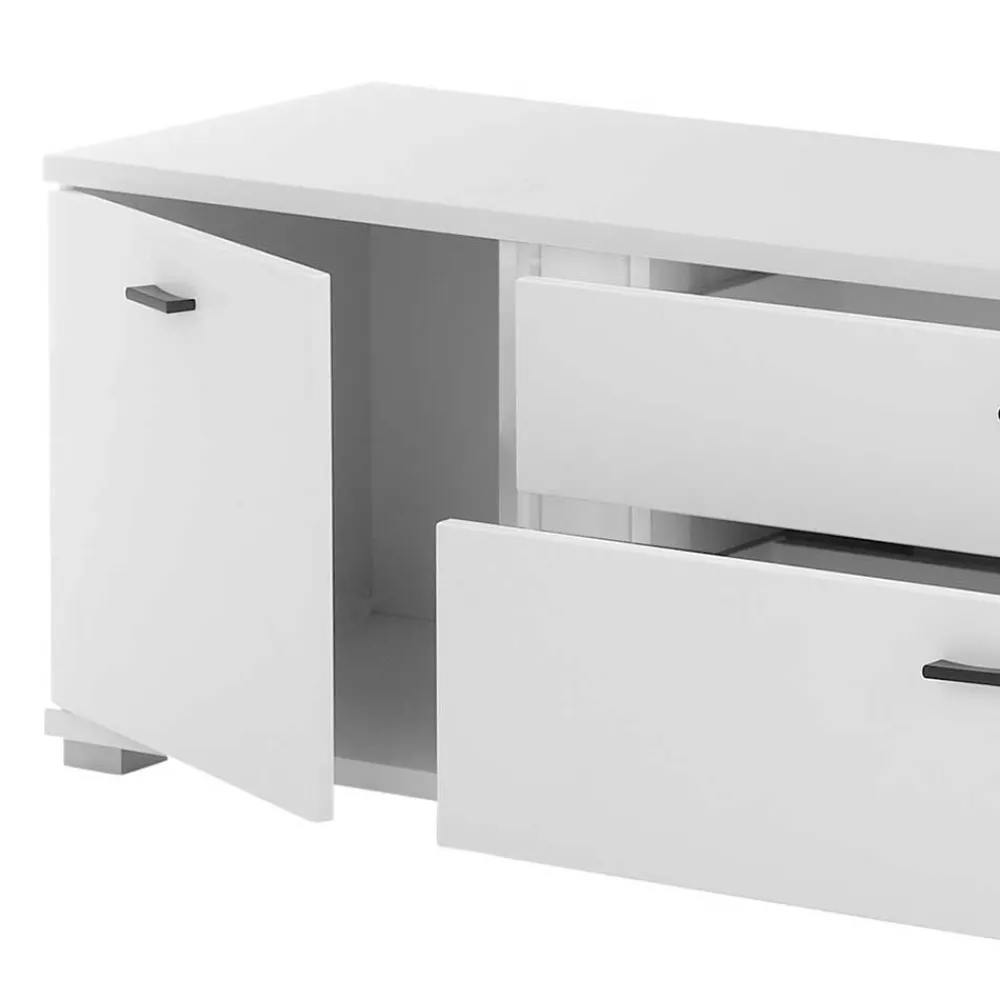 Wohnen Wohnwände<Highboard & TV Board & Wandboard mit LED - Tirol (dreiteilig)
