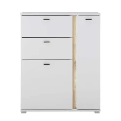 Wohnen Wohnwände<Highboard & TV Lowboard & Wandboard Set - Racelyn (dreiteilig)
