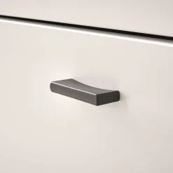 Wohnen Wohnwände<Highboard & TV Lowboard & Wandboard Set - Racelyn (dreiteilig)