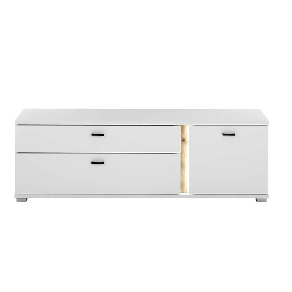 Wohnen Wohnwände<Highboard & TV Lowboard & Wandboard Set - Racelyn (dreiteilig)