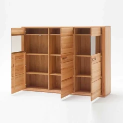 Wohnen Highboards|Kommoden<Highboard Athias aus Kernbuche