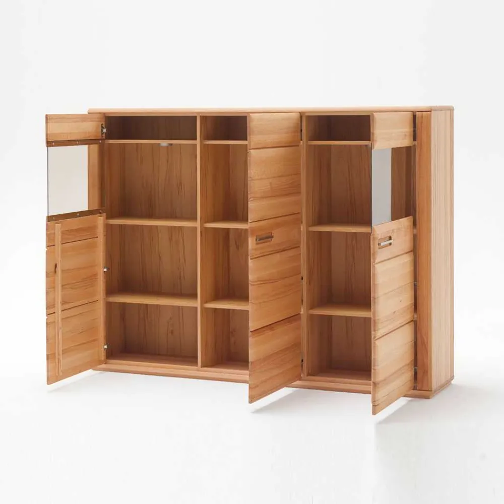 Wohnen Highboards|Kommoden<Highboard Athias aus Kernbuche