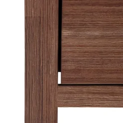 Wohnen Highboards|Vitrinen<Highboard aus Akazie Massivholz und Glas - Ruffes