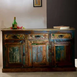 Wohnen Sideboards<Highboard Jamaica im Shabby Chic Design